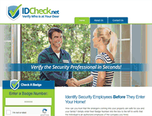 Tablet Screenshot of idcheck.net
